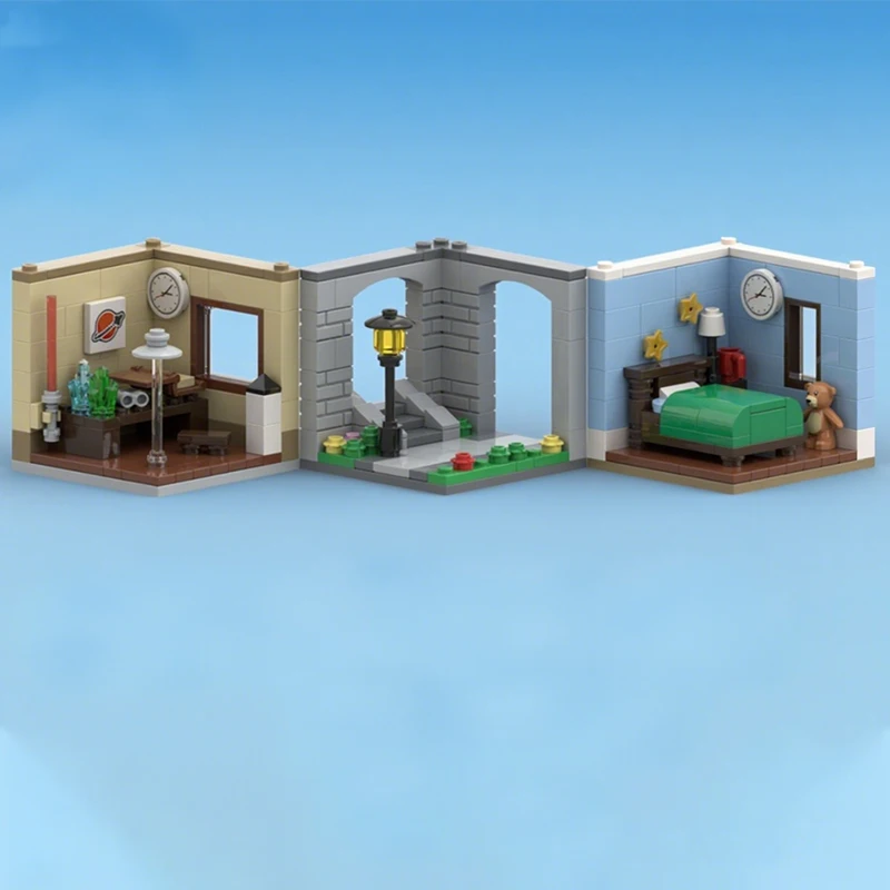 294 قطعة MOC Dream Ecologyes Series 27 Mini World Multitheme منظر طبيعي صغير لتقوم بها بنفسك نموذج اللبنات ألعاب عيد ميلاد هدية