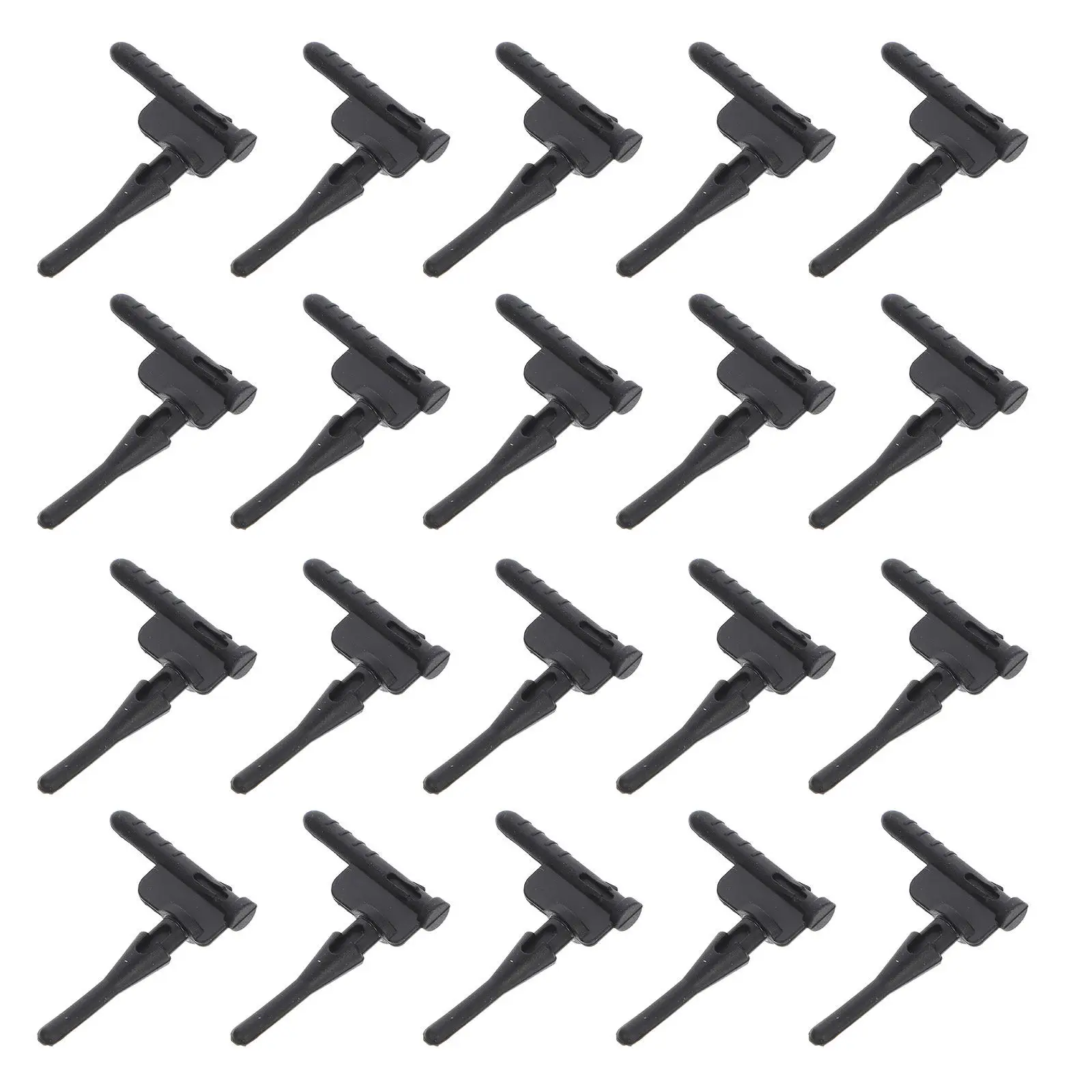 20Pcs Pc Cooling Fan Silicone Mounting Screws Anti-Vibration Pins Universal Radiator Fan Frame Replacement Computer Accessories