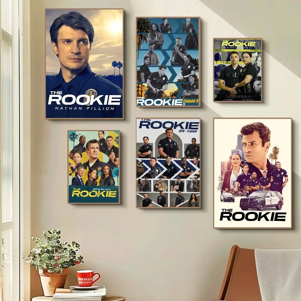 TV Drama The Rookie Funny Cute Cartoon Posters Prints Canvas Painting Wall Art Picture Living Room Home Decor