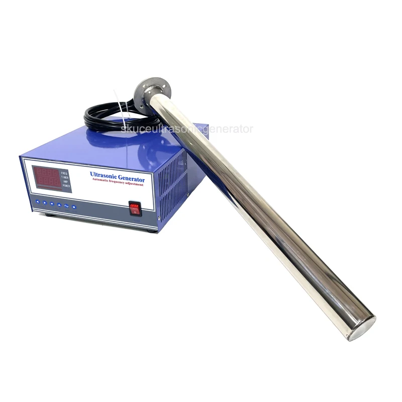 Sus304 Tubular Ultrasonic Transducer Probe Vibration Rod For 40k Ultrasonic Cleaning Pipe