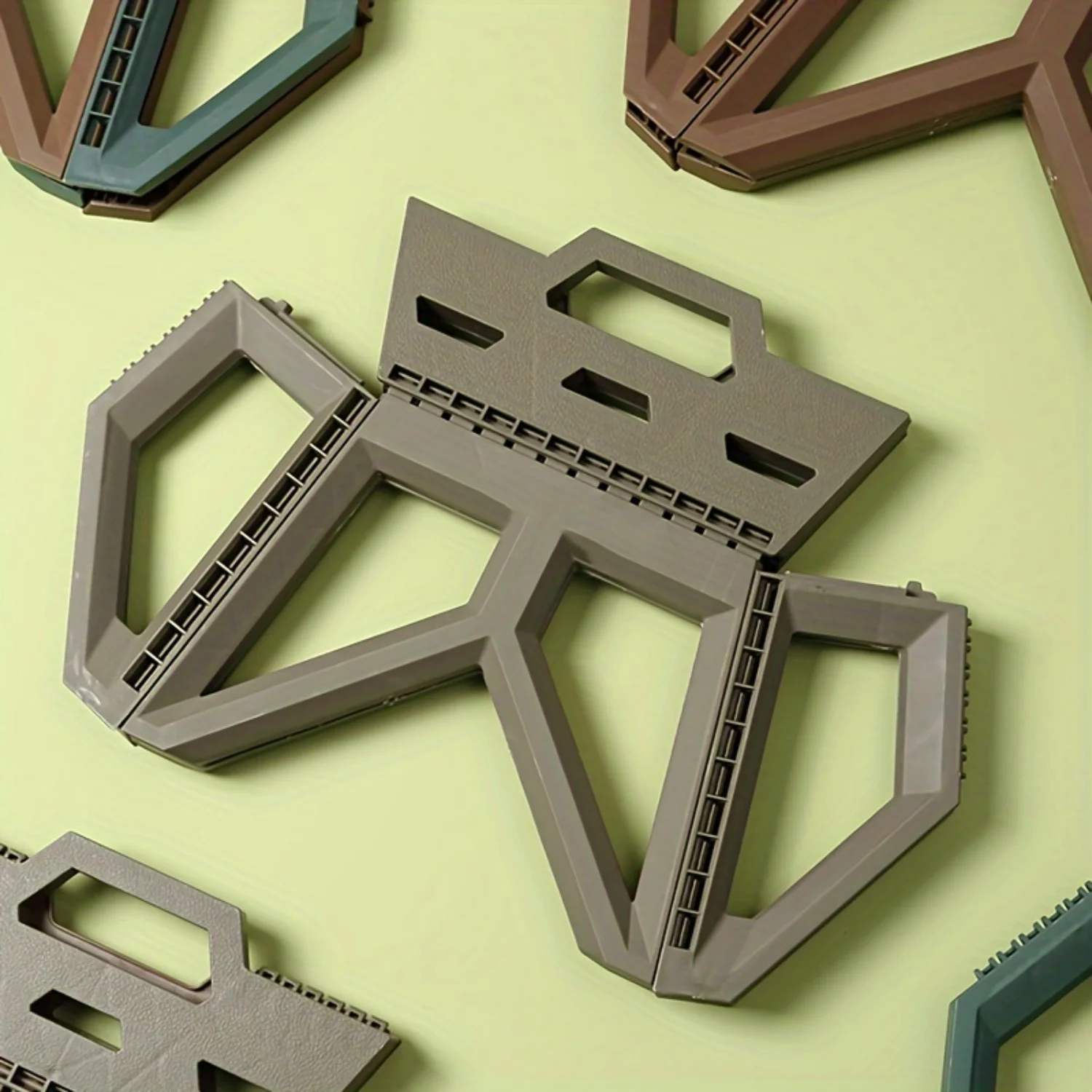 Outdoor Portable Folding Stool, Pony Square Stool, Camping Portable Plastic Stool, Small Stool, Shoe Changing Stool, Fishing Sto