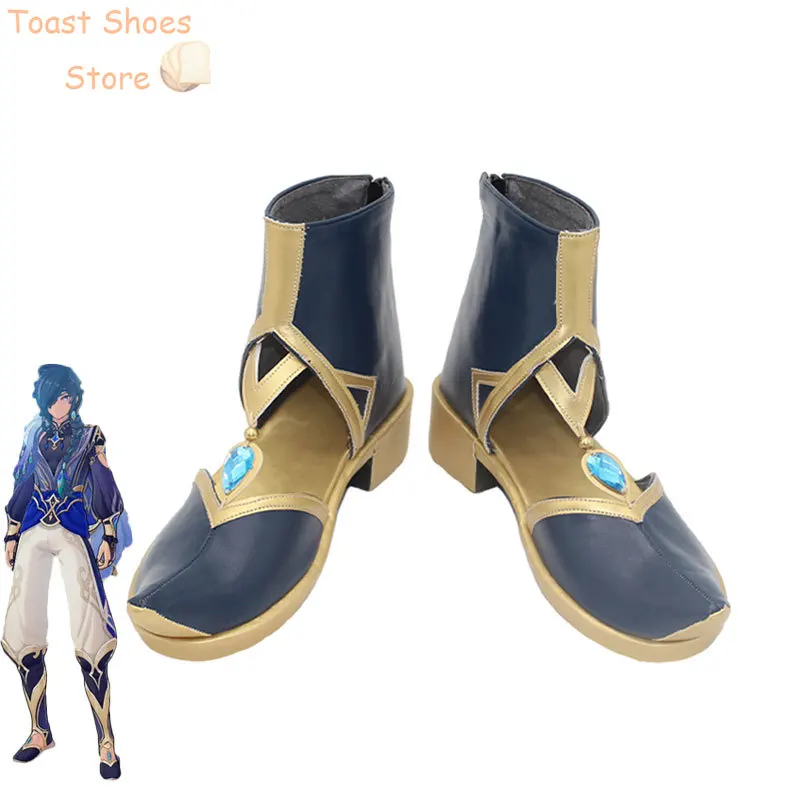 

GenshinImpact Kaeya Cosplay Shoes Anime Cosplay Prop Halloween Carnival Boots Costume Prop