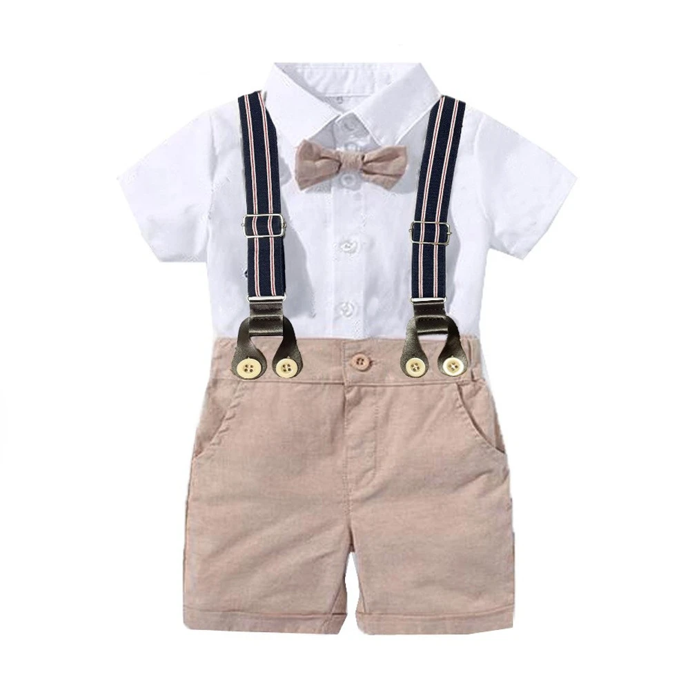Baby Boy Spring Outfits Spring Handsome Outfits Set Newborn Summer Baby Boy Clothing Handsome Elegant Pagenat Infant 3-24 Months