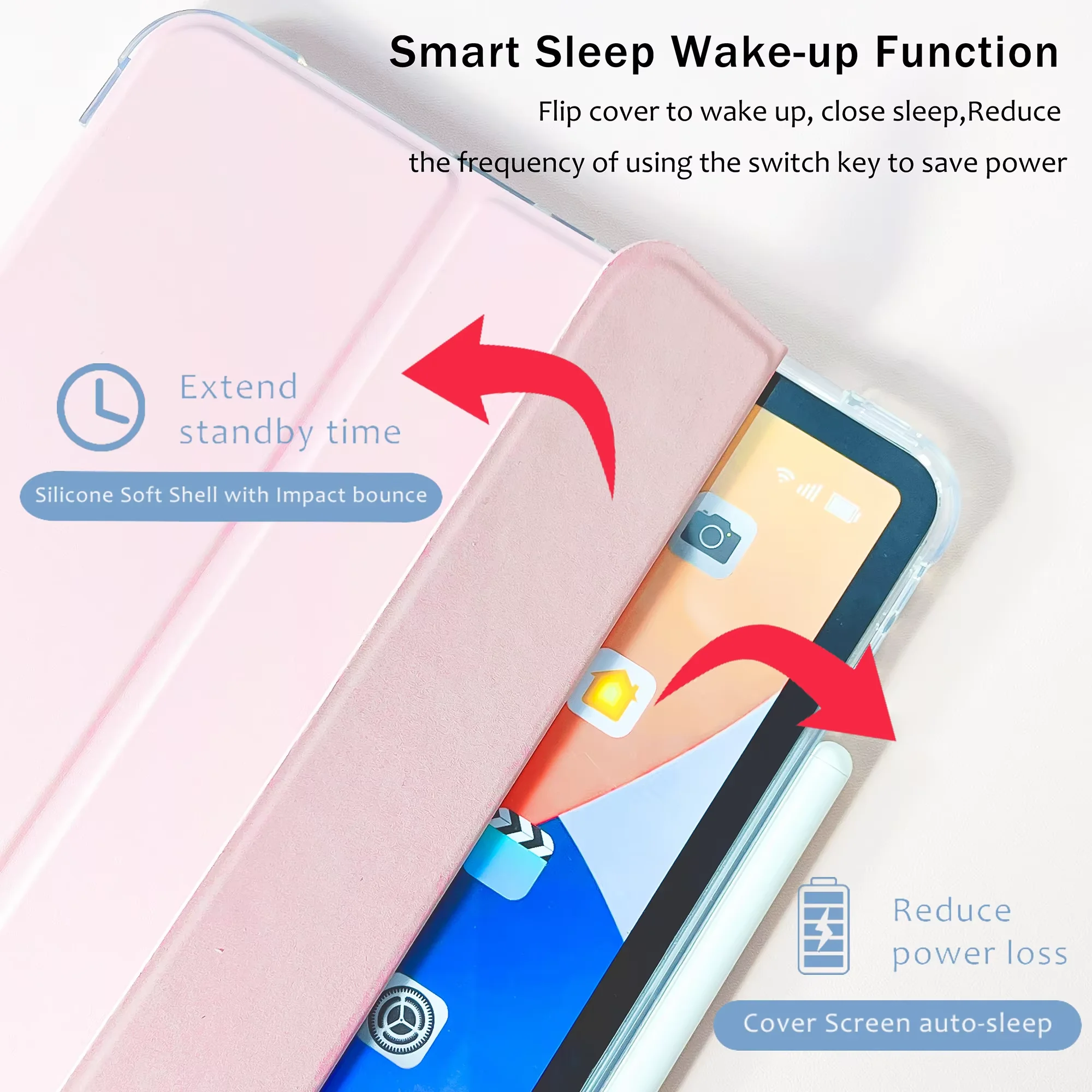 아이패드 에어11 2025 2024 케이스 A16 11세대 프로11 M4 M2 아이패드 9세대 6세대 5세대 에어5 4 10.9  10세대 태블릿 보호용 투명 아크릴 프린팅 / 태블릿 액세서리, image size:2000x2000