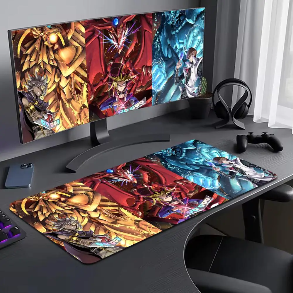

Yu Gi Oh Mouse Pad Large Computer Mouse Pad Office Accessories XXL Pc Gamer Non-slip Deskmat Mousepad Keyboard Rubber Game Rug