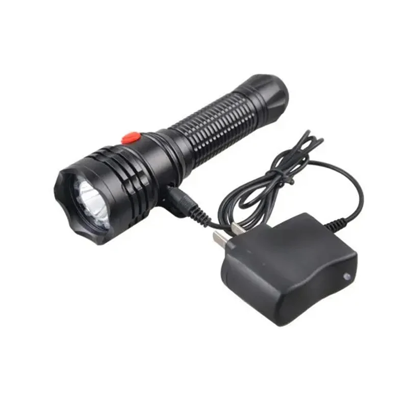 ANYGO Railway Signal Torch LED Three Color Signal Emergency Light Rechargeable Battery High power Aluminum Flashlight