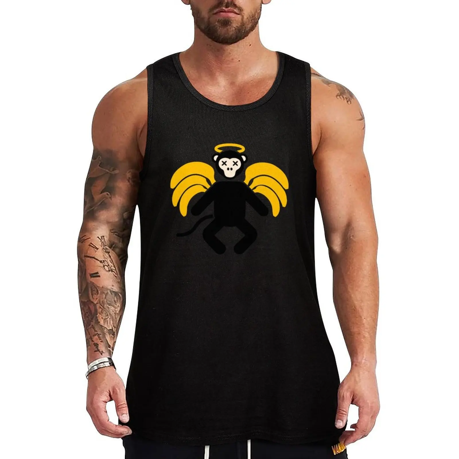 Monkey Gone to Heaven Tank Top Utility Tank Top Workwear Casual Sleeveless Top