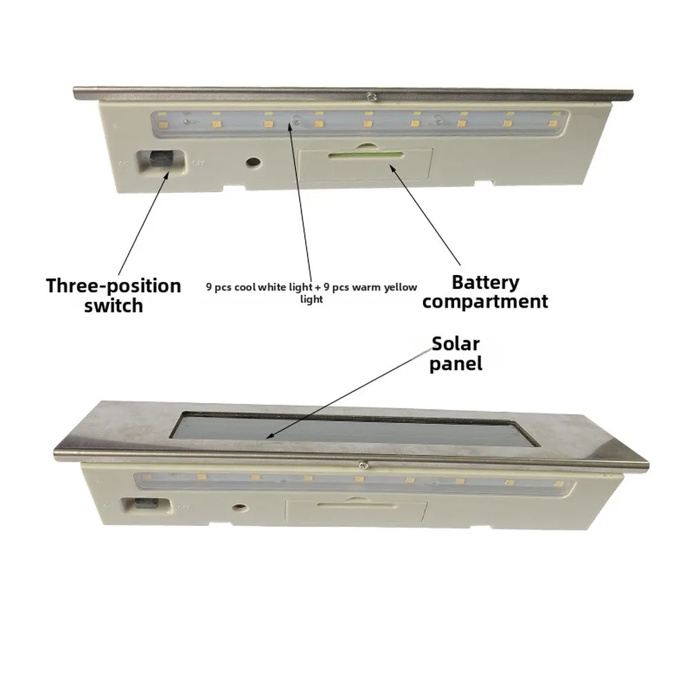 Automatic for solar for Address Light with Day Night Sensor and for Complete Number Letter Set for Home Identification