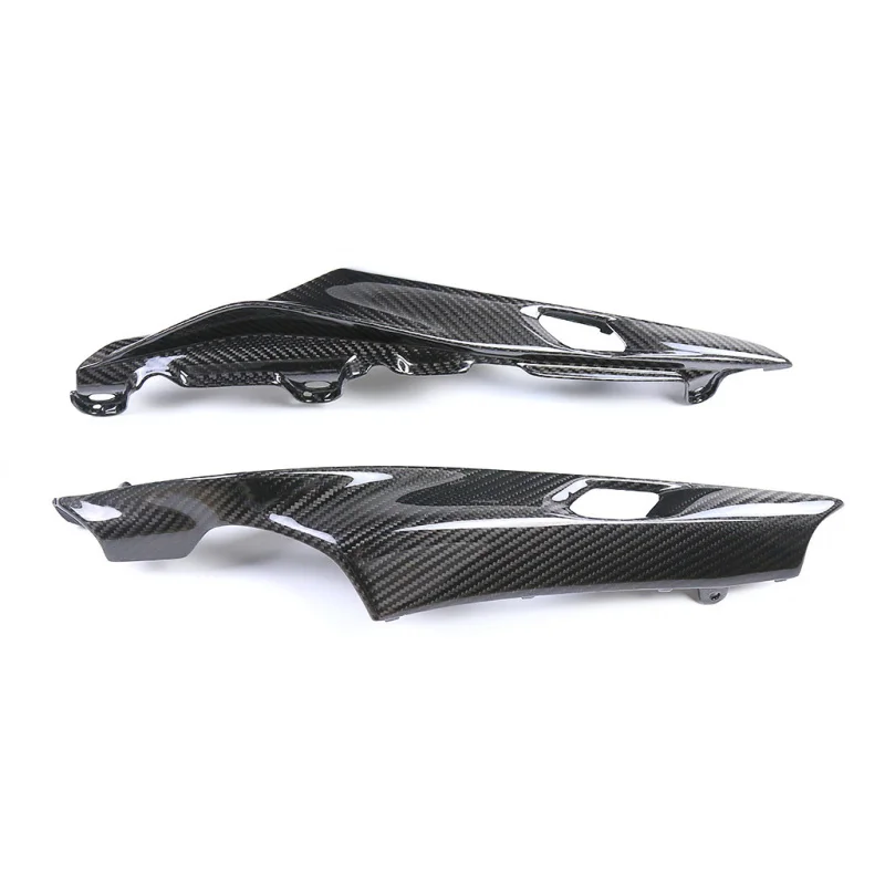 Acessórios de painel lateral traseiro de fibra de carbono modificado para motocicleta MT09 Sp