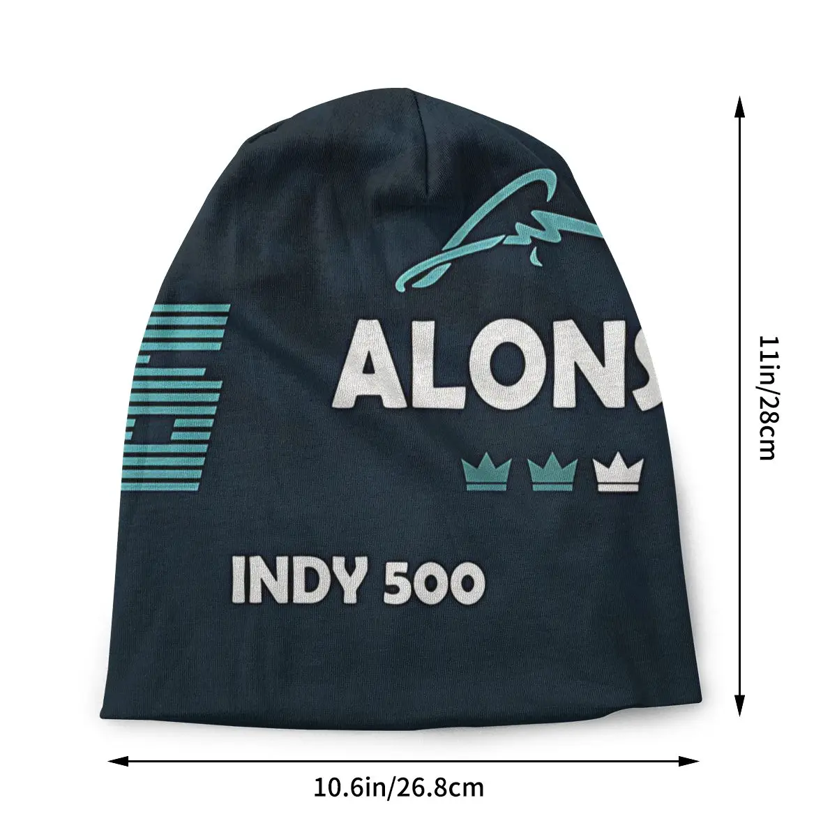 Indy 500 cofano sottile Homme Sport Fernando Alonso Skullies berretti cappelli stile cappelli