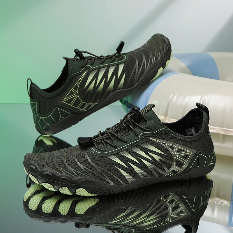 New Unisex Wide Barefoot Shoes Women Men Zero Drop Minimalist Sneakers Breathable Artificial Mesh Trail Walking Shoes Big Size
