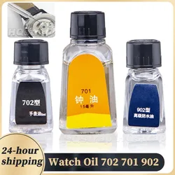 Watch Oil 702 701 902 Lubricant Watch Clock Oil Professional Maintenance Lubrication Repair Tool Kits for Watchmaker Accessories
