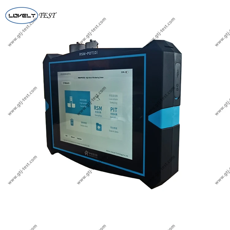 Adapt to Complex Environments High Precision High Strain Pile Driving Analyzer P