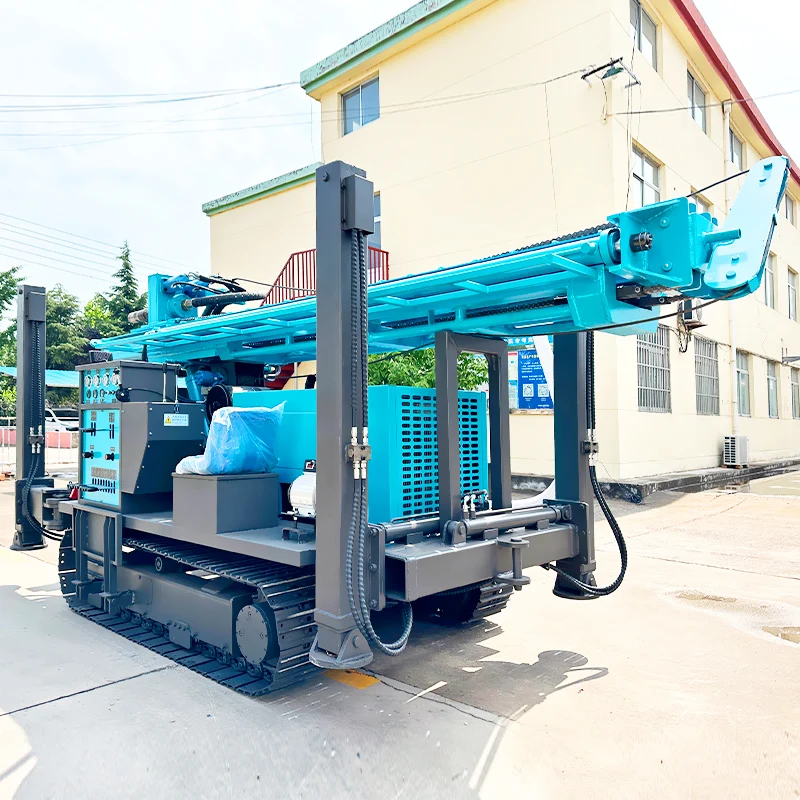 Customized Track-Mounted 200m Drilling Rig for Soil, Rock, and Mixed Layers