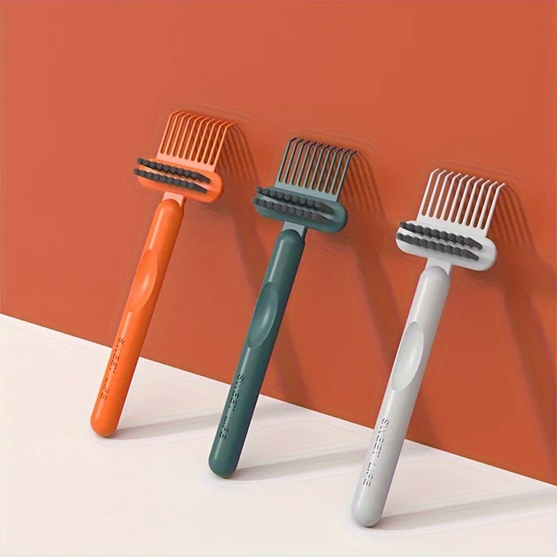 1pc Hair Brush Cleansing Comb Hair Brush Remover for Removing Broken Hair Dust Cleanser Hairdressing Accessories view 3
