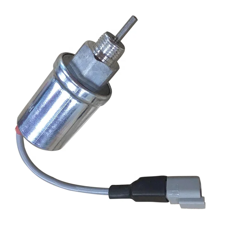 Solenoide de apagado de combustible WOLFIGO 12V para Perkins 402D 403D 404D 404C 403C U 85206452 185206452   U U.S. 85206520   35107U 185206192