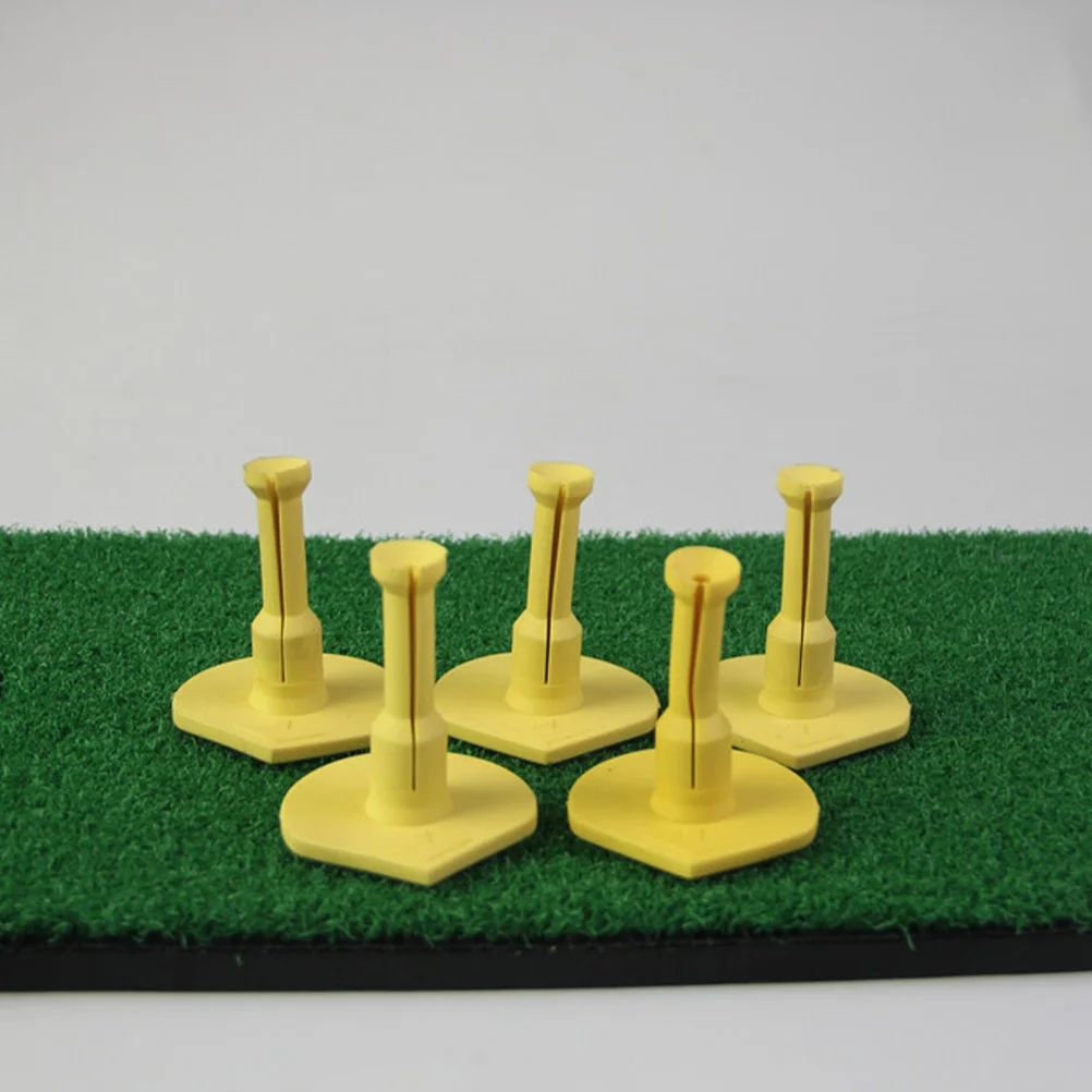 

1Pcs Golf Practice Ball Holder Flexible Rubber Tee Pad for Professional Training and Recreational Golf Accessory