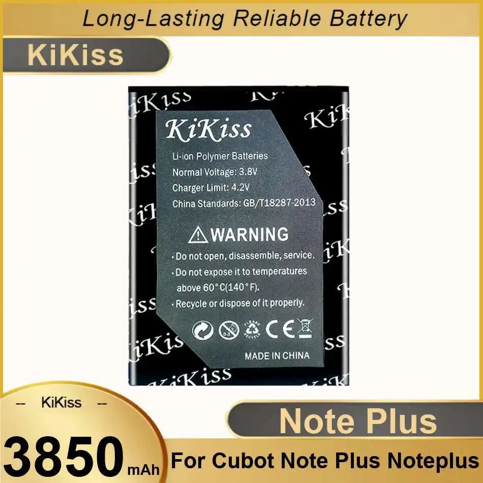 

Для Cubot Note Plus Noteplus аккумулятор для мобильного телефона с быстрой зарядкой 3850 мАч