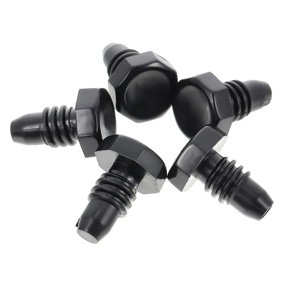 10Pcs New Sharp Nozzle Type Billiard Cue Bottom Covers Screw Protection Tail Plug Pool Cue Bottom Sleeve Plastic Bumper Plug