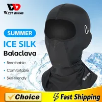 Summer Cool Balaclava Hat Breathable Cycling Cap Outdoor Sport Full Face Cover Scarf Motorcycle Bike Helmet Liner