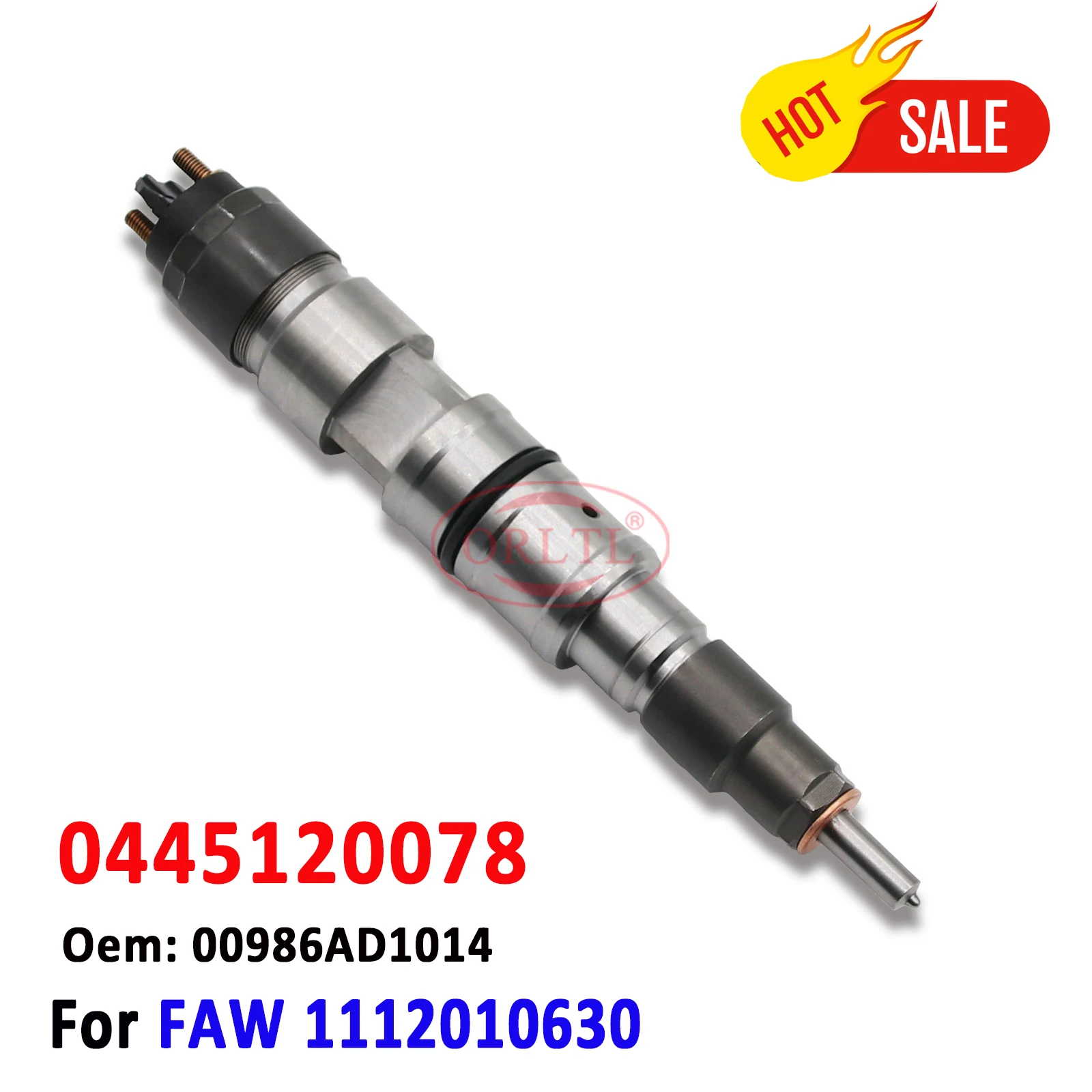 

ORLTL Diesel Injector 0445120078 Fuel 0 445 120 078 Common Rail Nozzle for FAW 1112010630 Accessories 00986AD1014 0445120393