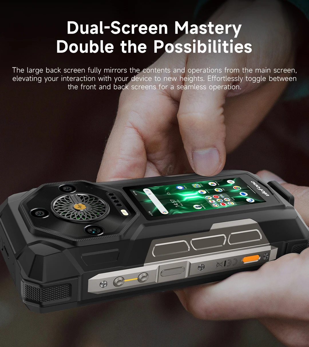 Ulefone Armor 33 Pro 5G Rugged Phone Smartphone Android 14 32GB+512GB 25500mAh Night Camera 64MP NFC Loud Speaker