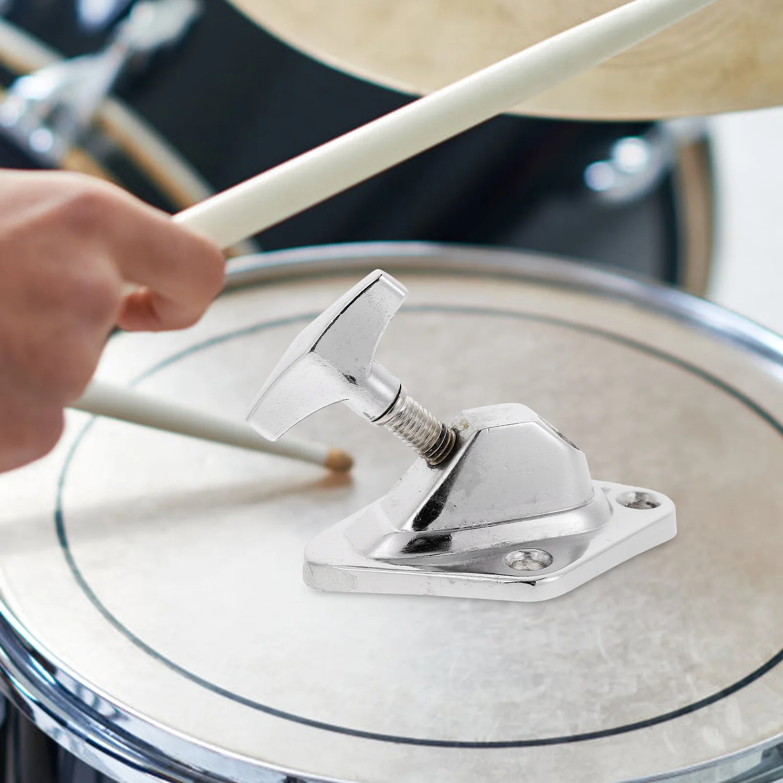 

Tom Drum Kit Floor Tom Leg Support Silver Plated Iron Durable Practical Easy Installation Drum Hardware Replacement