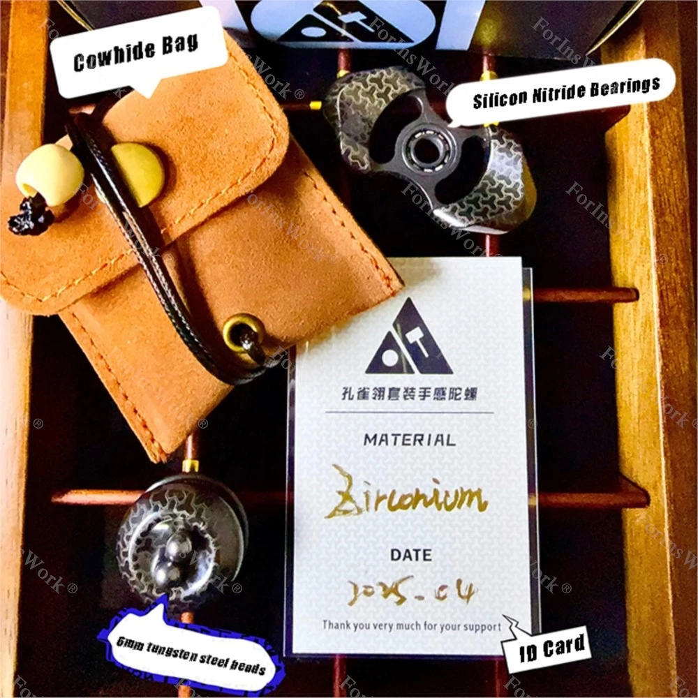 TIER I تململ سبينر R188 محامل السيراميك 6 مللي متر التنغستن الصلب حبة كول ألعاب متململة Strees الإغاثة الكبار