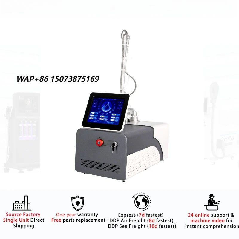 CO2 Machine for Pigment Vessel Removal Wrinkle Pore Treatment-Portable Beauty Device for Home Commercial Use