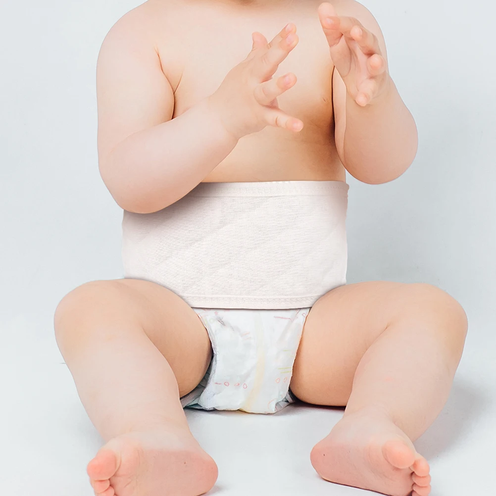 6 個の新生児臍帯バンド綿ベビー腹プロテクターソフト肌に優しい弾性腹帯男の子女の子のための日常使用と