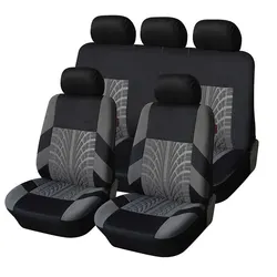 Capas de assento de carro conjunto completo frente split banco traseiro para carro pano universal suv sedan van automotivo interior cobre