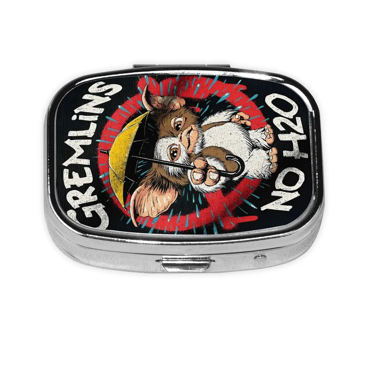 G-Gremlinses السفر منظم حبوب Mogwai الوحش الرعب الرجعية الخيال العلمي صندوق دواء حبة صندوق الخائن صندوق تخزين لمحفظة جيوب