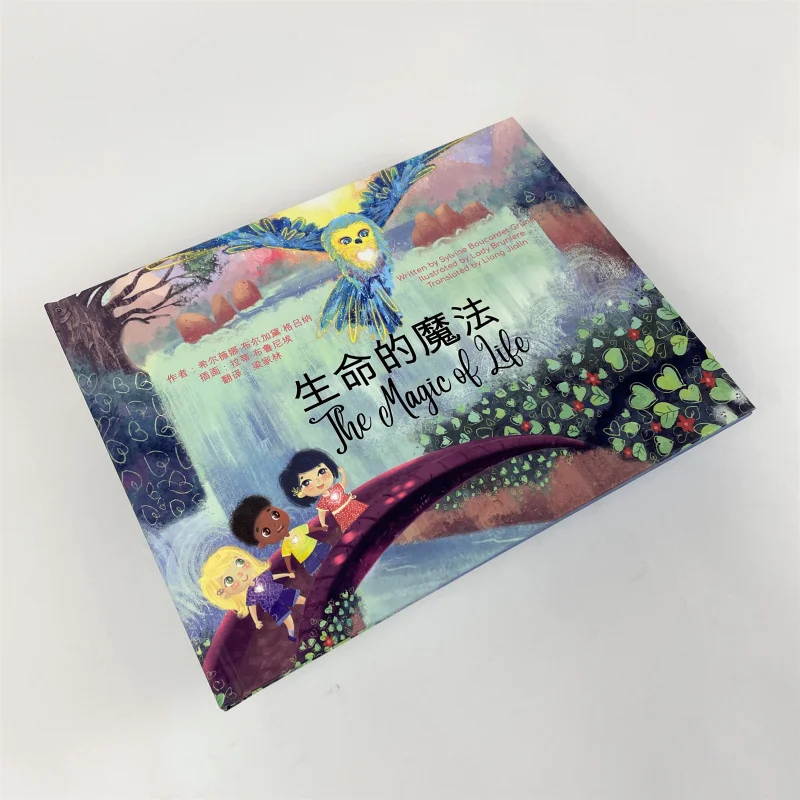 

50 0.Zhang.Custom.Affordable Glossy Hardcover Book Printing Children's Fairy Tale Books