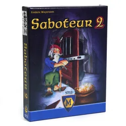 Saboteur 1 2 Board Game Full English Base Dwarf 110 Cards Miner Travel Playing Party Supplies Table Games Indoor Outdoor