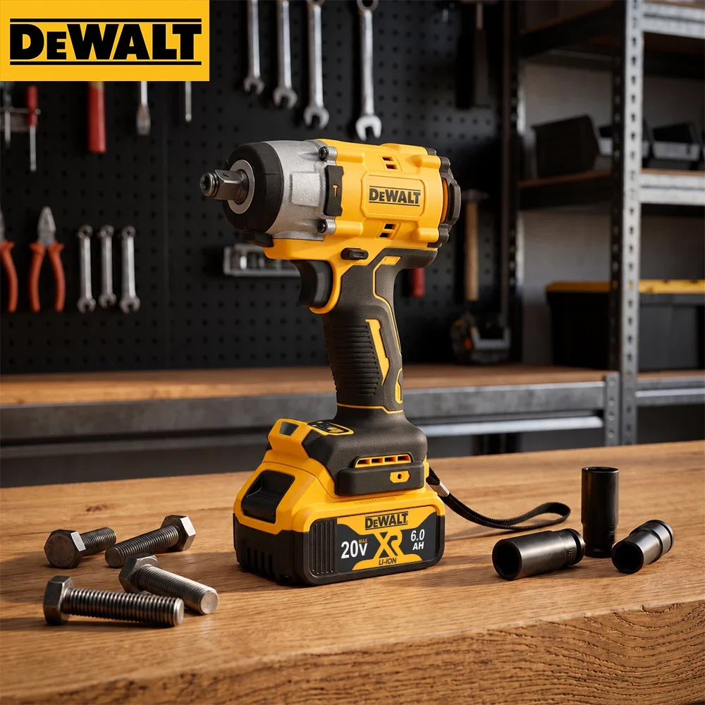 DEWALT DCF922 Atomic 20V Maximum Cordless Wrench 1/2 inch Cordless Impact Wrench Variable Speed Charging Wrench
