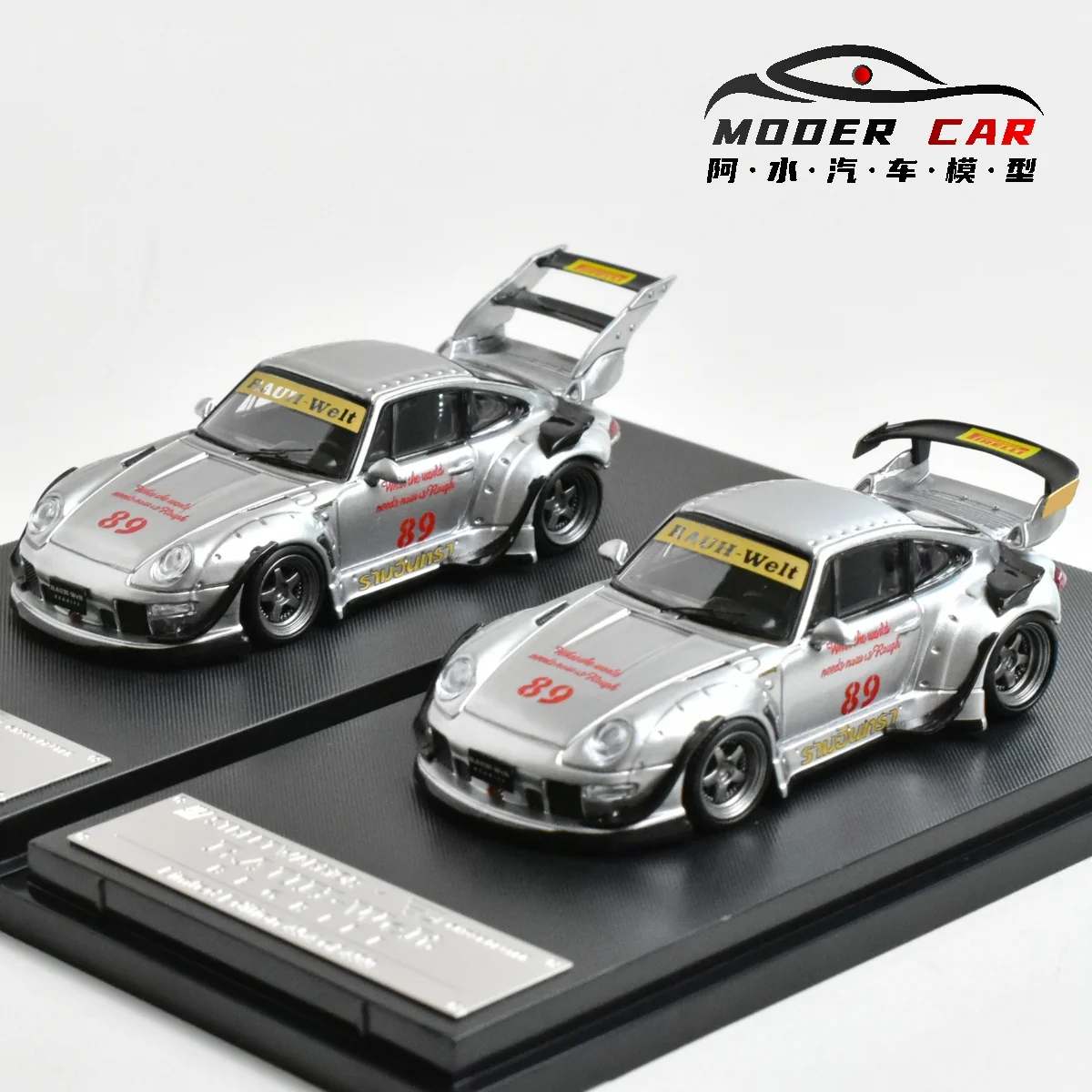 

SW 1:64 RWB 993 89# heavenly Diecast Model Car