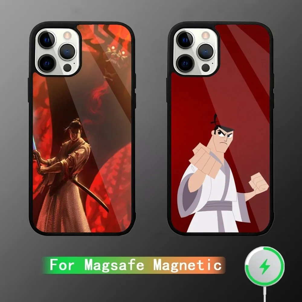 

S-Samurai Jack Phone Case For iPhone 15,14,13,12,11,Plus,Pro,Max Mini Magsafe Magnetic Wireless Charging