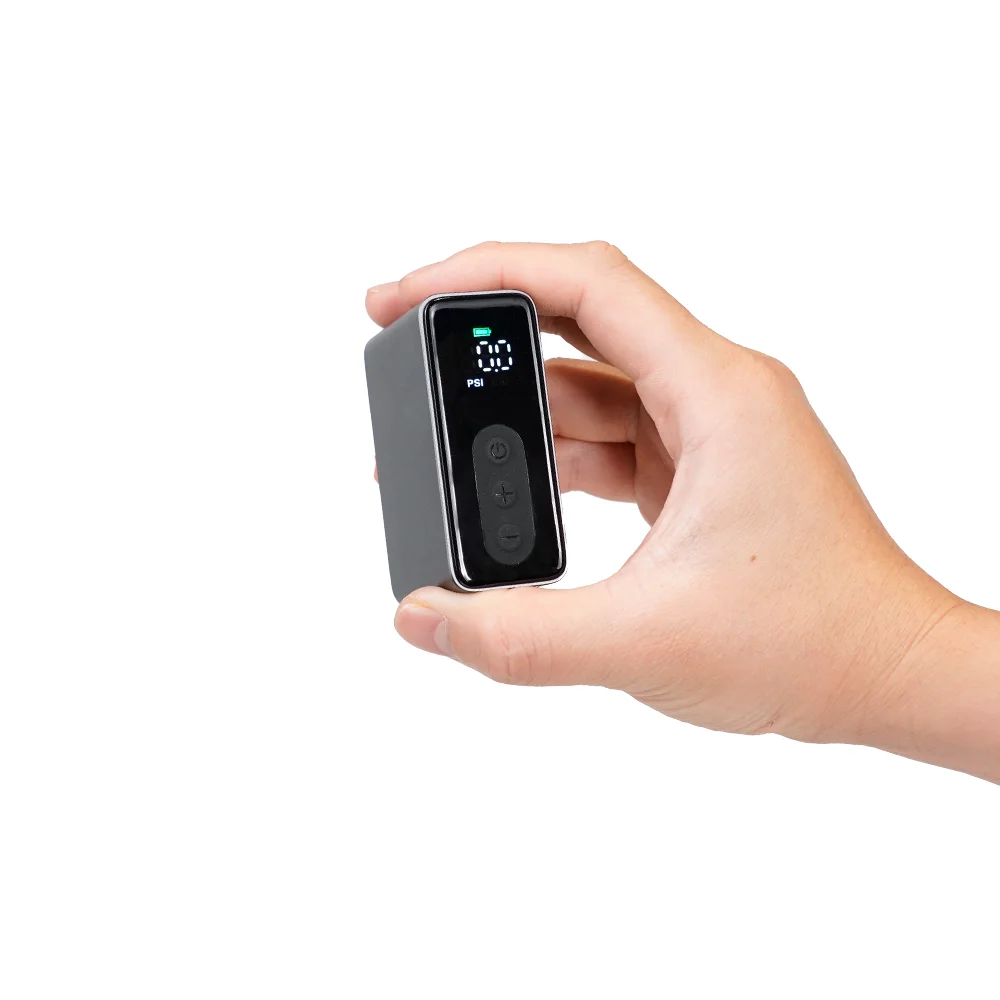 

NEWO BL08-B Offers One-key Auto Stop Inflation As A Smart Mini Pump For Bike Tires With Digital Pressure Display.