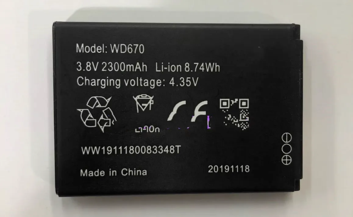

new original for ZTE WD670 DC002/009 DC021/DC027 air wifi battery