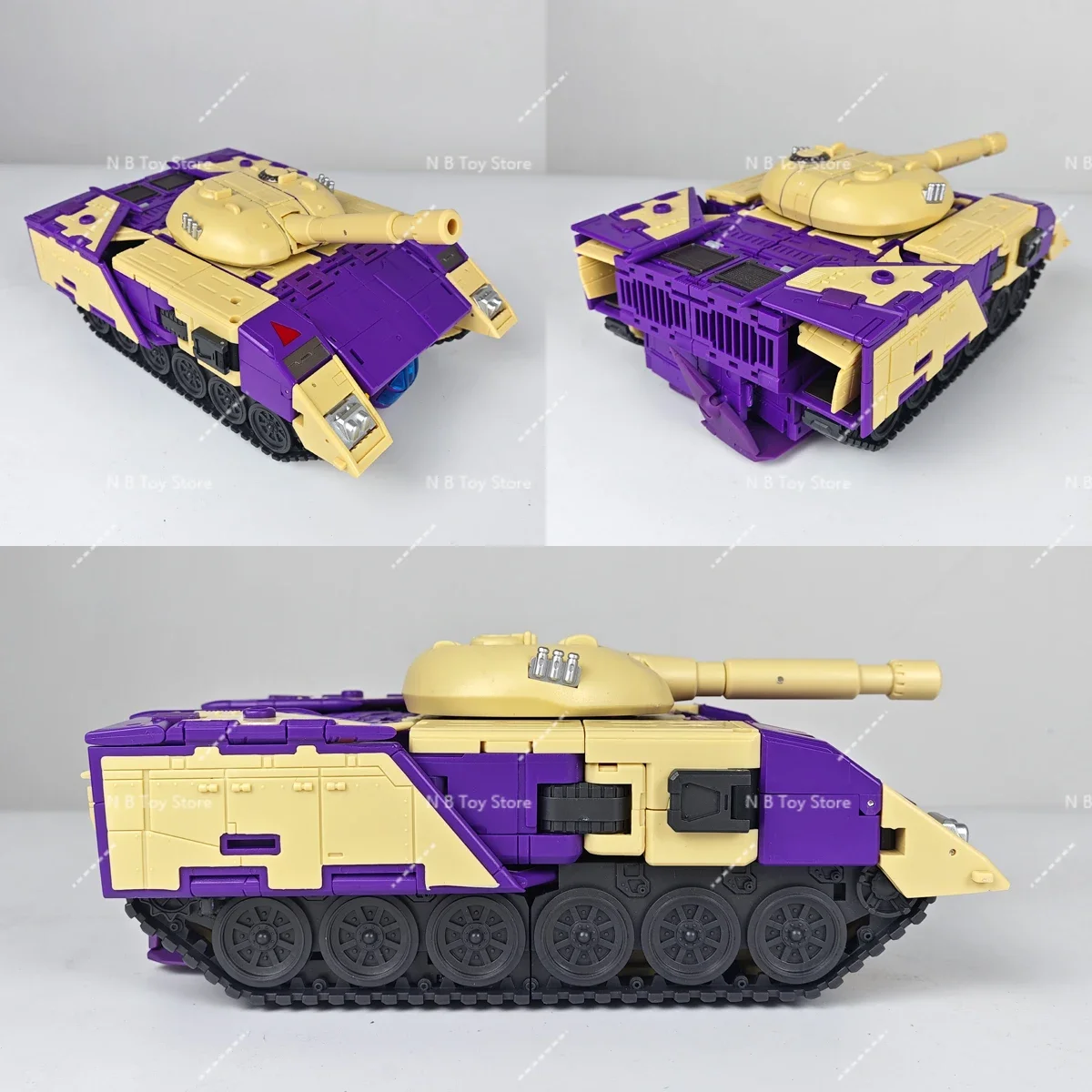 Transformação g1 dx9 d08 ganalt 3.0 mp escala blitzwing três mudanças modelo de tanque de aeronave brinquedos de figura de ação com caixa