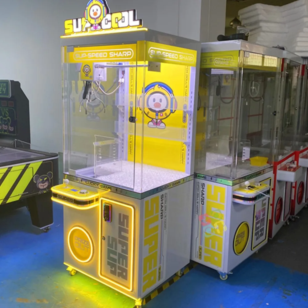 

Wholesale Custom Coin-Operated Arcade Claw Crane Machine Doll Vending Toy for Sale