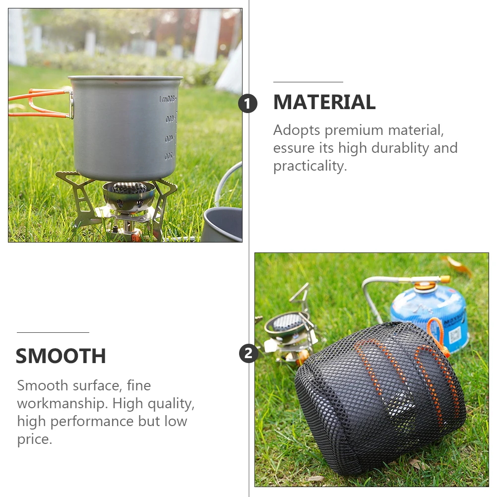 

Portable Pot Camping Cookware Tool Outdoor Cooker Kit Suite Cooking Supplies Aluminum Alloy Equipment