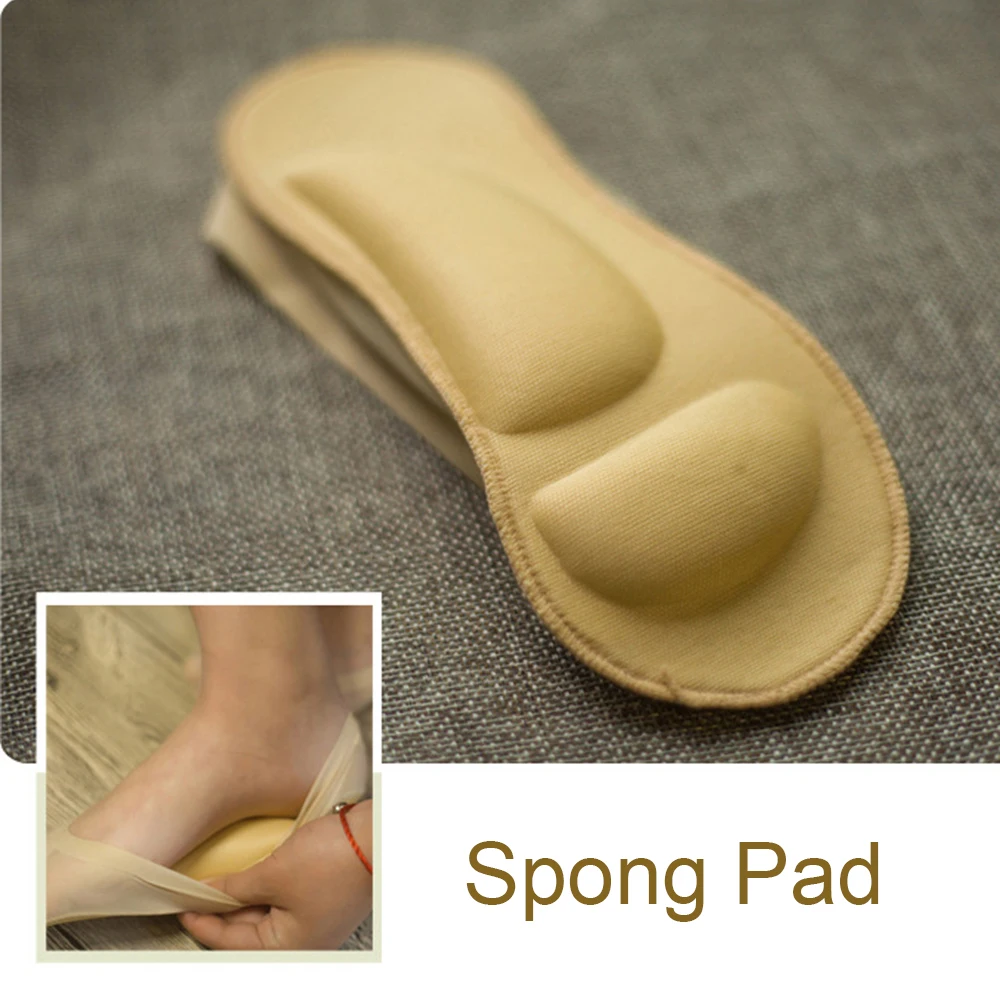 1 pair Women Health Care with Gel Pads Ice Silk Sock Slippers Invisible Socks Arch Support 3D Socks