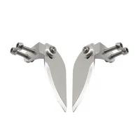 55*21mm RC Model Boat Water Knife Turn Fins for 60-75cm Electric / Nitro Power Remote Control Boats Feilun FT012 FT011 Parts