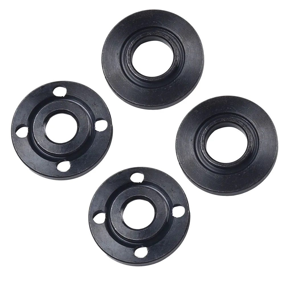 4pcs Angle Grinder Pressure Plate Inner Outer Flange Nut Set Tools For Angle Grinder 125 150 180 230 Power Tool Accessories