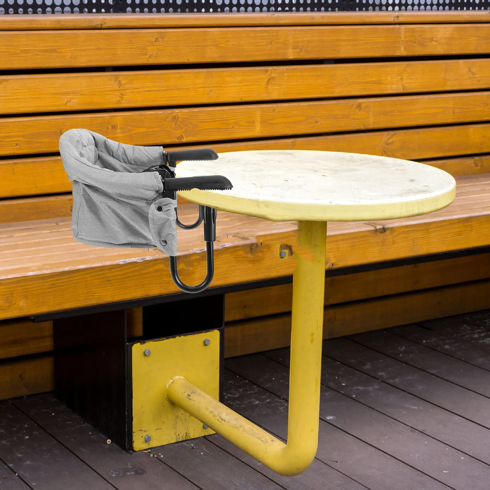 

Portable Baby High Chair Foldable Clip on Feeding Chair for Travel Home Kids Dining Seat Safe Durable Comfortable Easy Clean