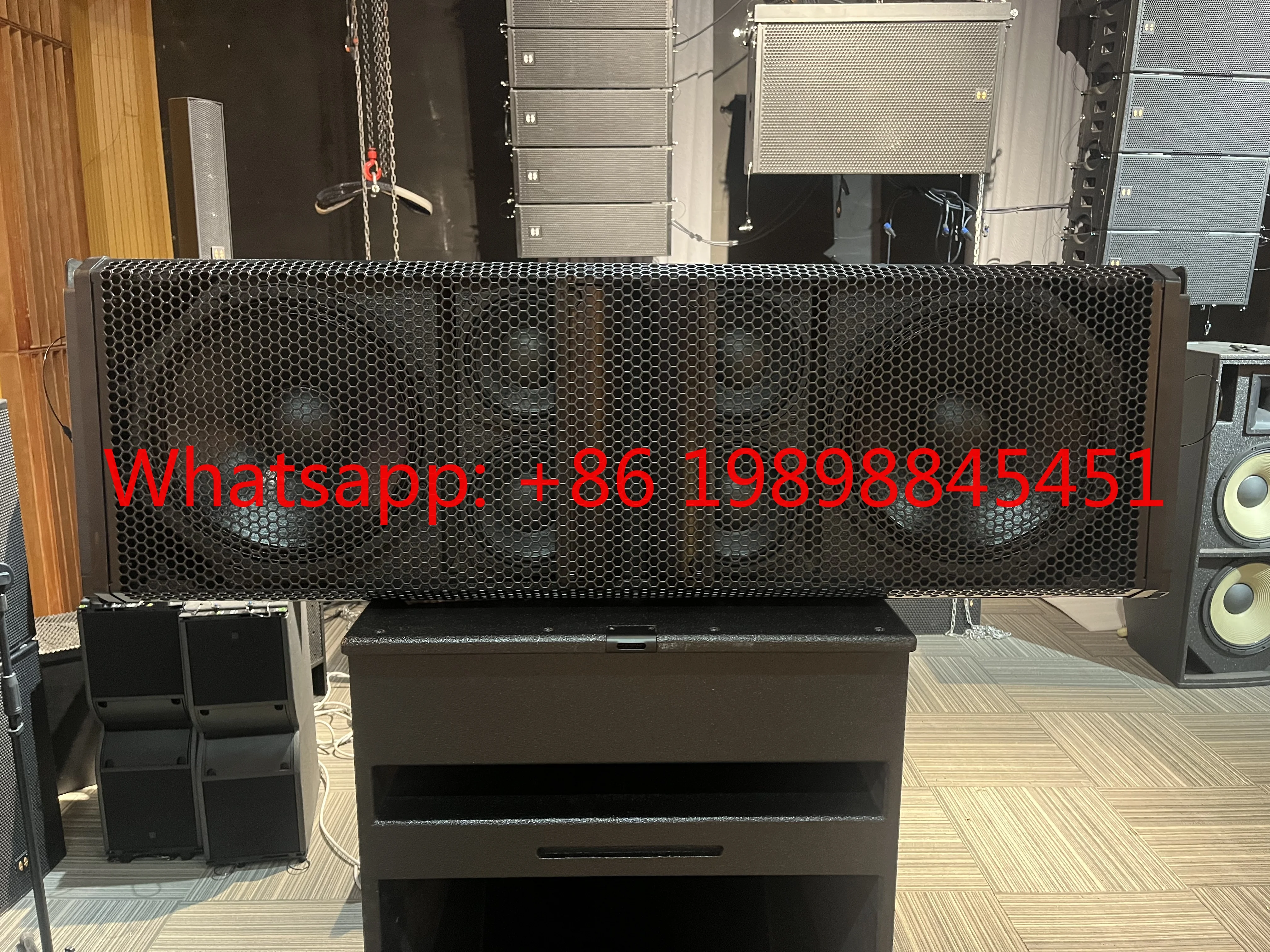 High Power HDL 50-A 4K Dual 12 Inch Active 3-way Line Array Speaker Sound System Stage Professional Audio Speakers