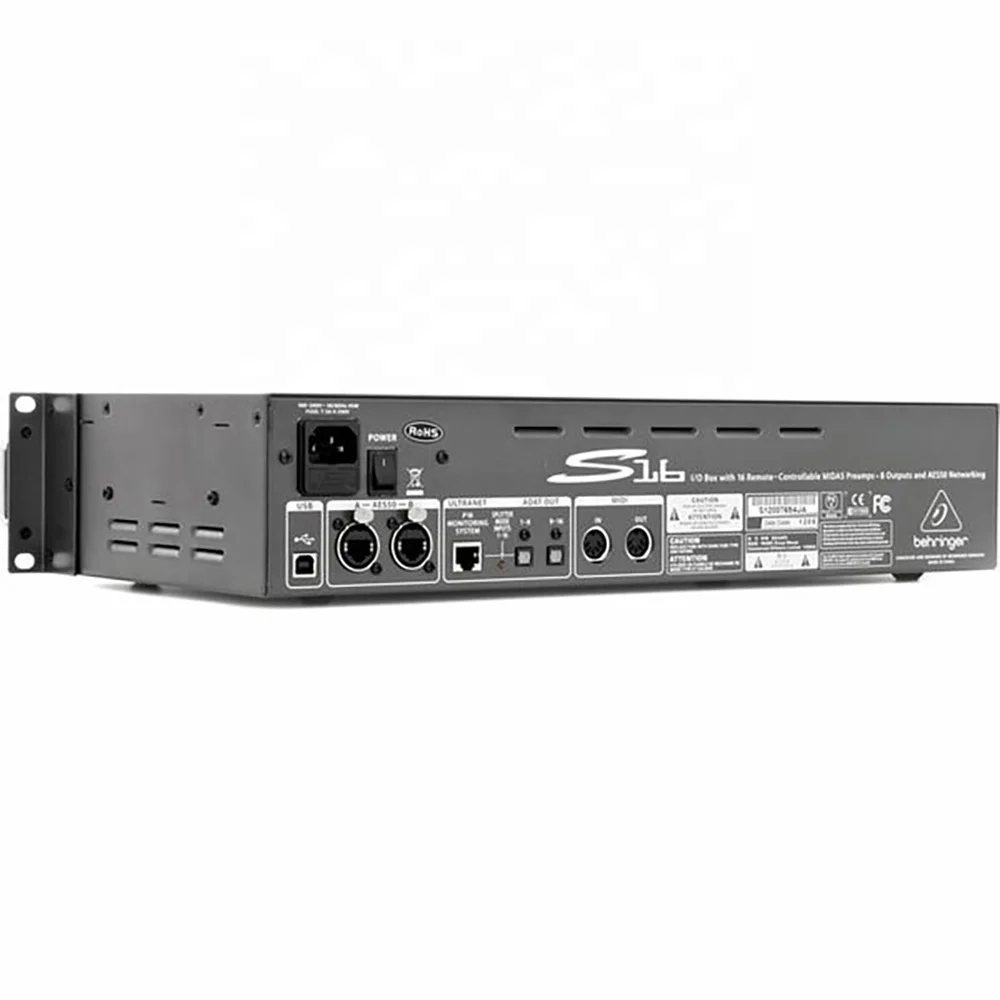 

Цифровой миксер Stagebox Behringer S16 Pa звуковая система 16-канальный Stagebox для цифрового миксера для внутренней сцены