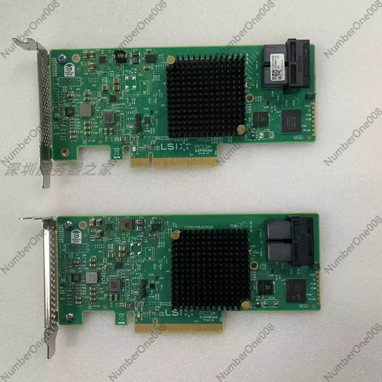 Hard Disk Expansion Pass-through Card SAS Disk Channel Card 12Gb HBA Card