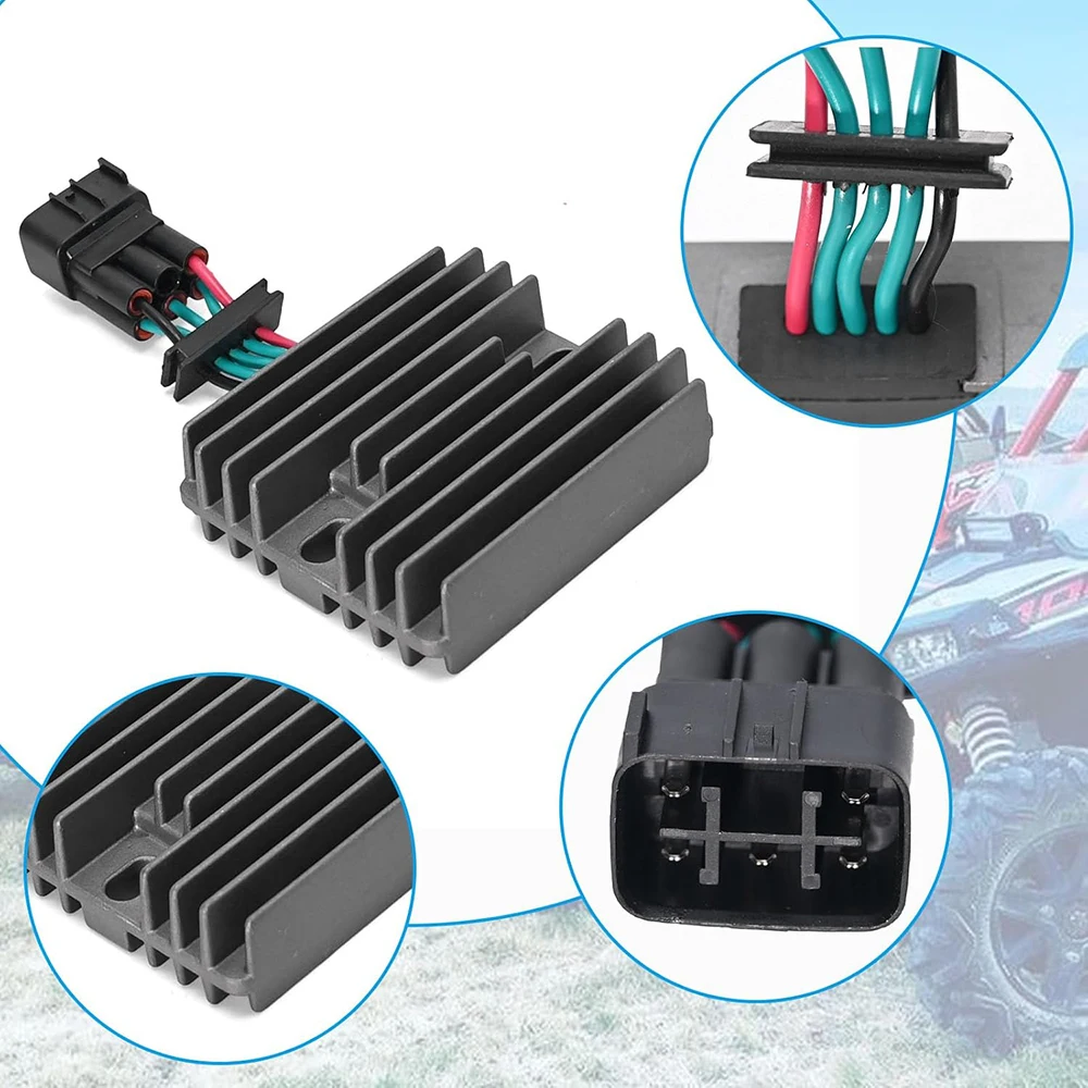 

68V-81960 Motorcycle Voltage Regulator Rectifier For Yamaha 50 60 70 75 90 115 HP 4-Stroke Outboard 68V-81960-00-00 6D3-81960-00